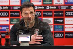 3. Liga; FC Ingolstadt 04 - TSV 1860 München; Pressekonferenz Cheftrainer Guerino Capretti (FCI)