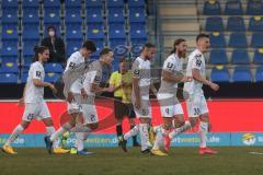 3. Liga - KFC Uerdingen 05 - FC Ingolstadt 04 - Tor 0:1 Stefan Kutschke (30, FCI) Jubel