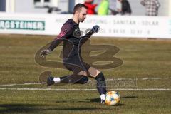 Bezirksliga OBB Nord - SV Manching - FC Schwabing München - Obermeier Thomas Torwart (#1 Manching) - Foto: Jürgen Meyer