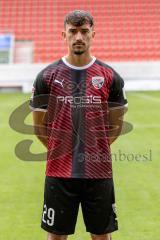 Arian Llugiqi (29, FCI) ; FC Ingolstadt 04; 2.BL, Porträttermin 2021/2022