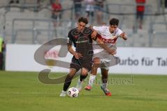 3. Liga - Saison 2025/26 - VFB Stuttgart II - FC Ingolstadt 04  - Dennis Kaygin (Nr.10 - FC Ingolstadt 04) - XXXXX - Foto: Meyer Jürgen