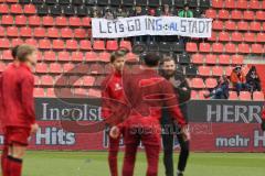 3. Liga - Saison 2025/26 - FC Ingolstadt 04 - Energie Cottbus - Banner,Choreo,Fans - XXXXX - Foto: Meyer Jürgen