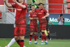 3. Liga; FC Ingolstadt 04 - Erzgebirge Aue; #tor 2:0 Gustav Christensen (24, FCI) Dennis Kaygin (10, FCI)