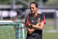 3. Liga; FC Ingolstadt 04 - Trainingsauftakt, erstes Training nach der Sommerpause; Cheftrainerin Sabrina Wittmann (FCI)