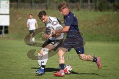 A-Klasse -  Saison 2026/27 - TSV Mailing-Feldkirchen - VFB Friedrichshofen - Phillip Sepp blau Mailing - Daniel Arzer weiss Friedrichshofen - Foto: Meyer Jürgen