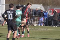 *** A-Junioren Bundesliga  - Saison 2025/26 - FC Ingolstadt 04 - SpVgg Greuther Fürth - Michelbach Kilian schwarz FCI - XXXXX - Foto: Meyer Jürgen