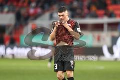 3. Liga; FC Ingolstadt 04 - 
Rot-Weiss Essen; ärgert sich, Torchance Felix Keidel (43, FCI)