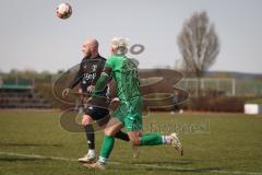 Kreisklasse - Saison 2025/26- TSV Gaimersheim II - SV Lippertshofen - Moritz Heckl schwarz Gaimersheim - Florian Hiss grün Lippertshofen - Foto: Meyer Jürgen