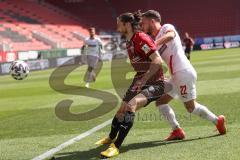 3. Liga - FC Ingolstadt 04 - FSV Zwickau - Jonatan Kotzke (25 FCI) Coskun Can (22 Zwickau)