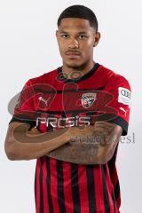 Justin Butler (31, FCI) ; FC Ingolstadt 04; 3.Liga, Porträttermin 2022/2023