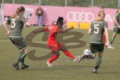 Frauen - Bayernliga -  FC Ingolstadt 04 II -SV Frensdorf -  Sarah Müller rot FCI - Foto: Meyer Jürgen