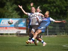 Testspiel - 2. Bundesliga Frauen - Saison 2026/27  - FC Ingolstadt 04 Frauen -  - Jenny Gaugigl (Nr.29 - FCI Frauen) - Jule Krips blau Hoffenheim  - Foto: Meyer Jürgen