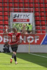 3. Liga - FC Ingolstadt 04 - TSV 1860 München - Tor 2:0 durch Marc Stendera (10, FCI), Jubel