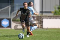 2. Fußball-Liga - Frauen - Saison 2023/2024 - FC Ingolstadt 04 - SG 99 Andernach - Katharina Reikertsdorfer (Nr.20 - FCI Frauen) - Leonie Krump (Nr.12 - Andernach) - Foto: Meyer Jürgen