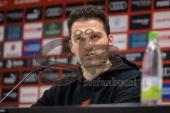 3. Liga; FC Ingolstadt 04 - Neuer Trainer Cheftrainer Guerino Capretti (FCI), erste Pressekonferenz