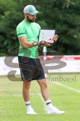 Testspiel -SV Manching - TSV Abensberg - Reichenberger Fabian - Trainer - (SV Manching) - Foto: Jürgen Meyer