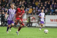 3. Liga; VfL Osnabrück - FC Ingolstadt 04; Torchance verpasst Gustav Christensen (24, FCI) Janotta Theo (20 VFL)