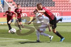 3. Liga - FC Ingolstadt 04 - 1. FC Saarbrücken - Filip Bilbija (35, FCI) Perdedaj Fanol (17 SB) Schuß