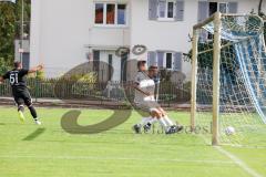 Kreisliga - Saison 2022/2023 - TSV Großmehring - Türk SV Ingolstadt - Der 0:2 Führungstreffer durch Ibrahim Sahin
Schwarz Türk SV Ing. - Jubel -  - Foto: Meyer Jürgen