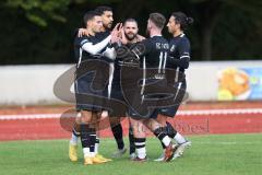 Kreisliga - Saison 2023/2024 - FC Fatih Ingolstadt - TSV Münchsmünster - Der 1:0 Führungstreffer per Foulelfmeter durch Akif Abasikeles Fatih - jubel - Foto: Meyer Jürgen