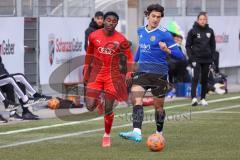 A - Junioren Bundesliga Süd/Südwest -  Saison 2021/2022 - FC Ingolstadt 04 - 1. FC Saarbrücken - Udebuluzor Michael (#21 FCI) - Foto: Meyer Jürgen