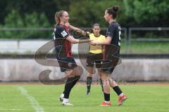 2. Bundesliga Frauen - Saison 2024/25 - FC Ingolstadt 04 Frauen - FSV Gütersloh - Der 1:1 Ausgleichtreffer durch Emma Kusch (Nr.9 - FCI Frauen) - jubel - XXXXX - Foto: Meyer Jürgen