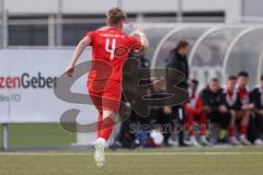 Bayernliga Nord - Saison 2023/24 - FC Ingolstadt 04 II - SC Eltersdorf-  Der 0:1 Führungstreffer durch - Benedikt Schwarzensteiner (Nr.4 - FCI) - jubel -  - XXXXX - Foto: Meyer Jürgen