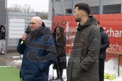 AUDI - Schanzer Amateurcup - Finale -  2026  - SV Hundszell - SV Denkendorf - Siegerehrung - Jörg Schlagbauer links - Foto: Meyer Jürgen