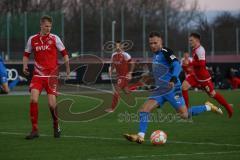 2.BL; Testspiel; FC Ingolstadt 04 - Würzburger Kickers; Patrick Schmidt (32, FCI) Hoffmann Niklas (3 FWK)