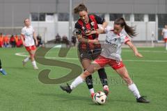 2. Bundesliga Frauen - Saison 2024/25 - FC Ingolstadt 04 Frauen - SC Freiburg II - Ivana Slipcevic (Nr.8 - FCI Frauen) - Schmid Charlotte Freiburg - Foto: Meyer Jürgen