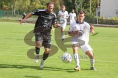 Kreisliga - Saison 2022/2023 - TSV Großmehring - Türk SV Ingolstadt - Ibrahim Sahin Türk SV Ing. - Fabio Münzhuber weiss Großmehring -  - Foto: Meyer Jürgen