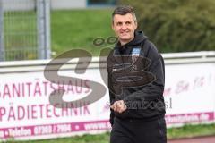 Toto Pokal; Halbfinale; FV Illertissen - FC Ingolstadt 04; vor dem Spiel Cheftrainer Michael Köllner (FCI)