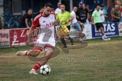 Kreisliga- Saison Saison 2026/27 - SV Türkisch Ingolstadt - TSV Ober./Unterhaunstadt -  Peter Veit weiss Türkisch - Foto: Meyer Jürgen