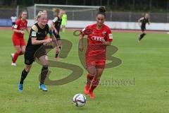 2. Frauen-Bundesliga - Saison 2021/2022 - FC Ingolstadt 04 - SV Meppen - Schulte Sarah #16 Meppen - Uzungüney Ebru (#4 FCI) - Foto: Meyer Jürgen