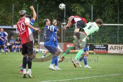 Kreisliga - Saison 2026/27- Türkisch SV Ingolstadt - SV Hundszell - Lucas Steinbach TW Hundszell - Emre Erdogan rot Türkisch  - Foto: Meyer Jürgen