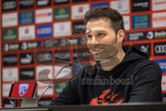 3. Liga; FC Ingolstadt 04 - Neuer Trainer Cheftrainer Guerino Capretti (FCI), erste Pressekonferenz