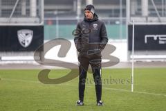 2.BL; FC Ingolstadt 04 - Training, neuer Cheftrainer Rüdiger Rehm, Pressekonferenz, Cheftrainer Rüdiger Rehm (FCI) leitet erstes Training