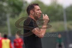 Freundschaftsspiel - Saison 2024/25 - FC Ingolstadt 04 II - TSV Rain/Lech  - Cheftrainer Patrick Schönfeld (FCI U21) - XXXXX - Foto: Meyer Jürgen