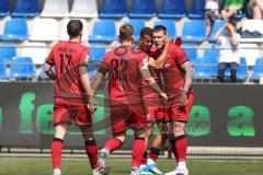 3. Liga - Saison 2025/26 - TSG Hoffenheim II - FC Ingolstadt 04  - Jonas Scholz (Nr.15 - FCI) schiesst den 0:1 Führungstreffer - jubel  - XXXXX - Foto: Meyer Jürgen