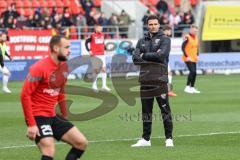 3. Liga; FC Ingolstadt 04 - Rot-Weiss Essen; vor dem Spiel Cheftrainer Guerino Capretti (FCI)