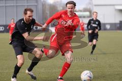 Bayernliga Nord - Saison 2023/24 - FC Ingolstadt 04 II - SC Eltersdorf- Krupa Jeroen (NR.9 - FCI) - Karmann Andre schwarz Eltersdorf - Foto: Meyer Jürgen