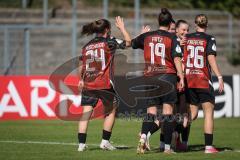 DFB—Pokal 1. Hauptrunde -  Saison 2026/27  - FC Ingolstadt 04 Frauen - 1. FSV Mainz 05 - Der 1:0 Führungstreffer durch Stefanie Reischmann (Nr.24 - FCI Frauen) - jubel  - Foto: Meyer Jürgen