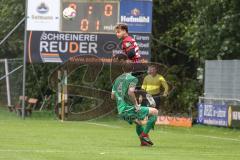 Toto-Pokal; VfB Eichstätt - FC Ingolstadt 04; Hawkins Jalen (20 FCI) Alexander Moratz (Nr.4 - VfB)