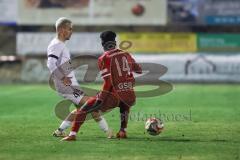 Toto-Pokal; 
Türkgücü München - FC Ingolstadt 04; Thomas Rausch (45, FCI) Nsingi, Rabbi ( TGM)