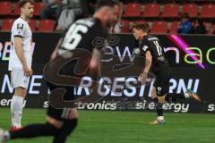 3. Liga - Saison 2023/24 - FC Ingolstadt 04 - Waldhof Mannheim - Der 1:1 Ausgleichstreffer durch Sebastian Gronning (Nr.11 - FCI) - jubel -  - XXXXX - Foto: Meyer Jürgen