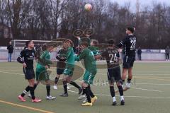 Freundschaftsspiel - FC Fatih Ingolstadt - TV Aiglsbach - Akif Abasikeles schwarz FC Fatih beim Kopfball - Foto: Meyer Jürgen