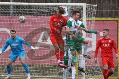 Bayernliga Süd - Saison 2022/2023 - FC Ingolstadt 04 - SV Schalding Heining - Juan Ignacio Cabrera (Nr.27 - FCI II) - Brückl Christian #10 Schalding - Foto: Meyer Jürgen