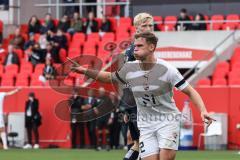 3. Liga; FC Ingolstadt 04 - SpVgg Unterhaching; Simon Lorenz (32, FCI) Tor Jubel Treffer