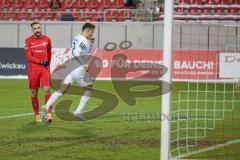 3. Liga - FSV Zwickau - FC Ingolstadt 04 - Tor Jubel, Dennis Eckert Ayensa (7, FCI) 0:1, Starke Manfred (10 Zwickau)