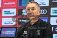 3. Liga; FC Ingolstadt 04 - MSV Duisburg; Pressekonferenz Interview Cheftrainer Achim Beierlorzer (FCI)